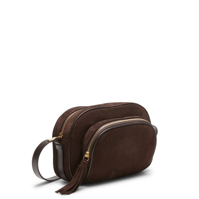 Borsa Brera a tracolla in suede