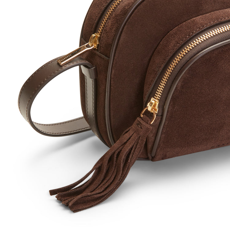 Sac bandoulière Brera en daim