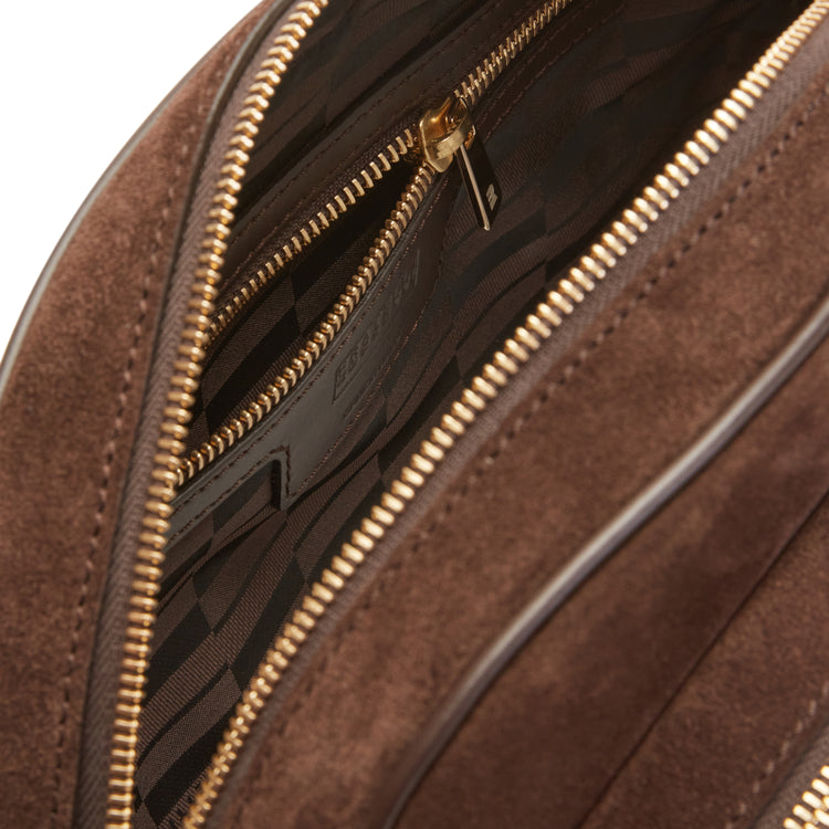 Sac bandoulière Brera en daim