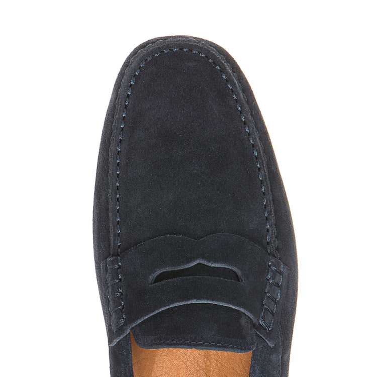 Mocassino tubolare in suede