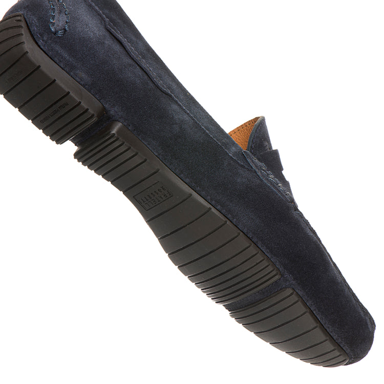 Mocassino tubolare in suede