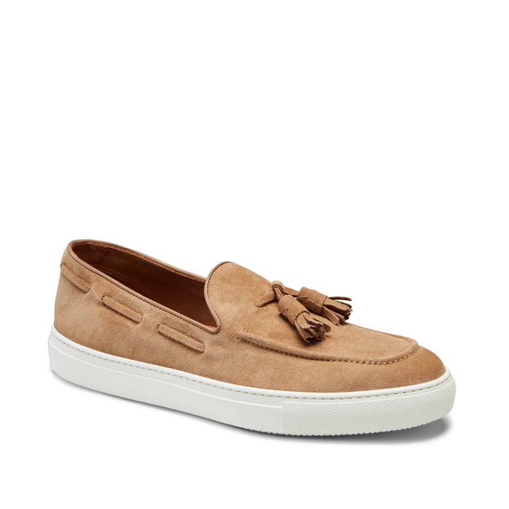 Fratelli Rossetti Men\'s Tan Leather Slip-Ons Fratelli Rossetti Brown Pattern Leather Classic Tassel  main image 2