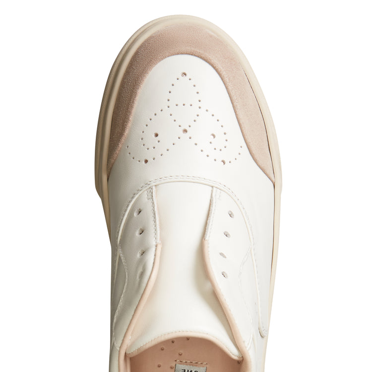 Leather and suede Hobo sneaker