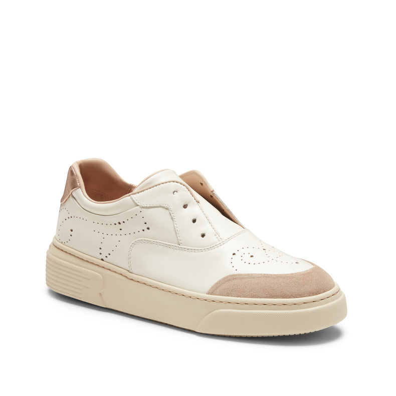 Leather and suede Hobo sneaker