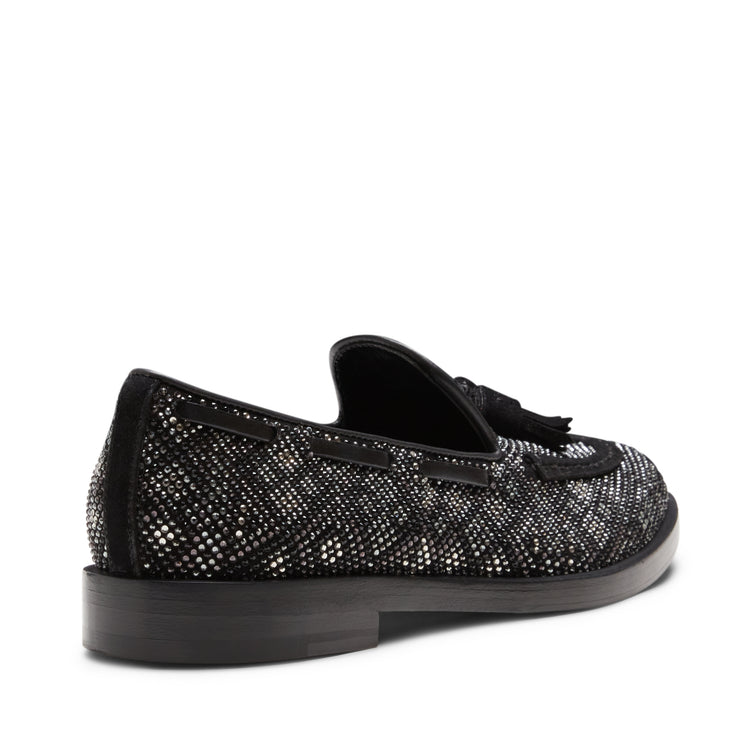 Mocassino Brera in suede e strass