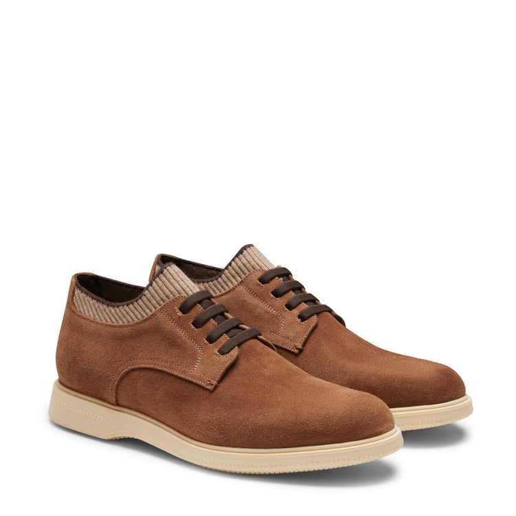Suede Derby shoe