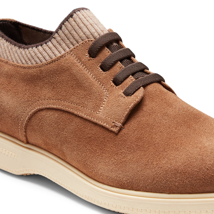 Suede Derby shoe