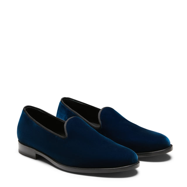 Slipper in velluto da uomo