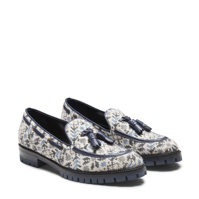 Mocassino Brera in tessuto