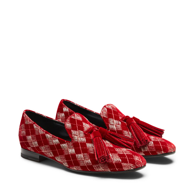 Slipper Hobo in velluto