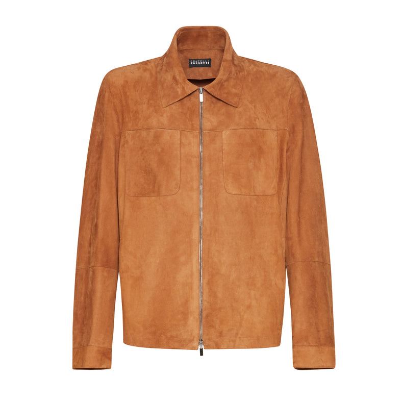 Veste en daim pour hommes