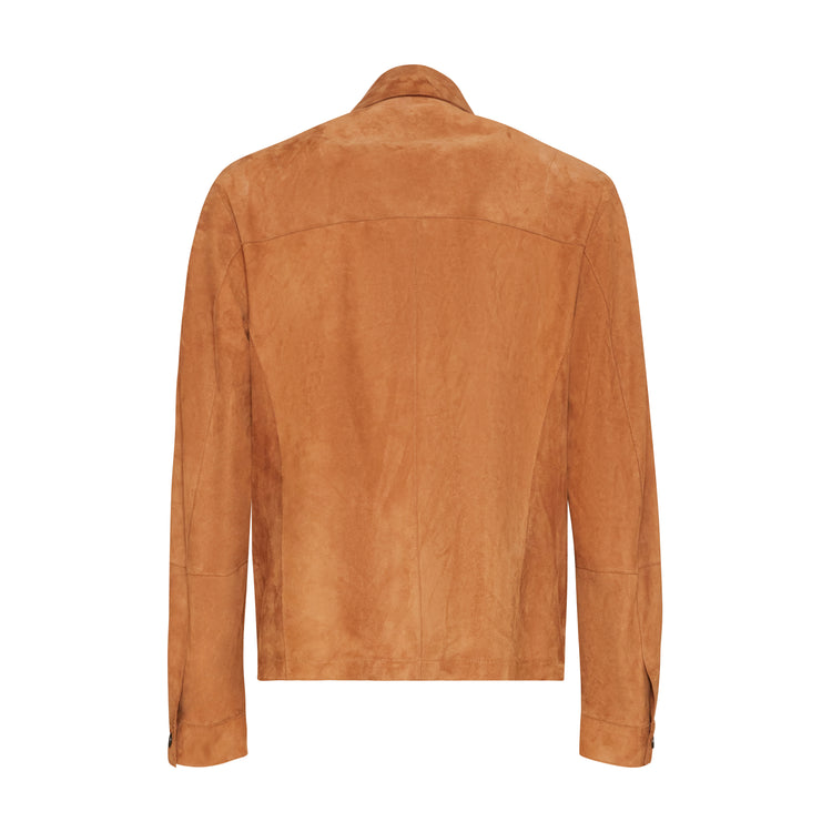Veste en daim pour hommes