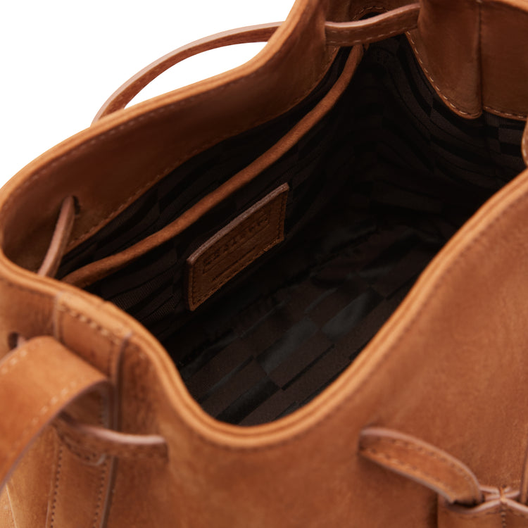 Sac seau Pampilles en nubuck