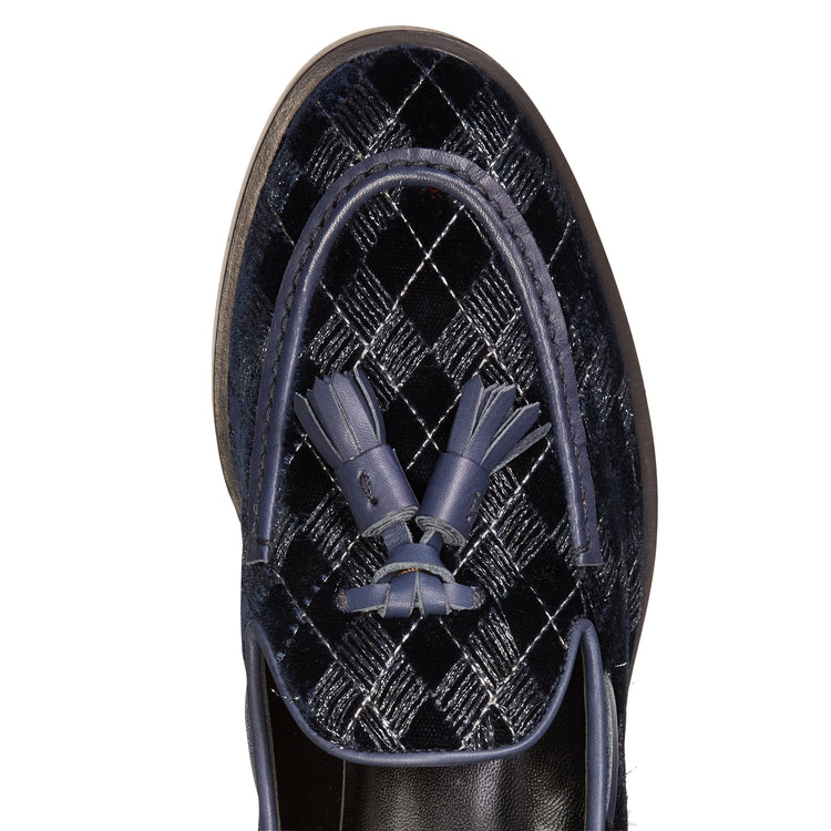 Women’s Brera Special Embroidery velvet loafer