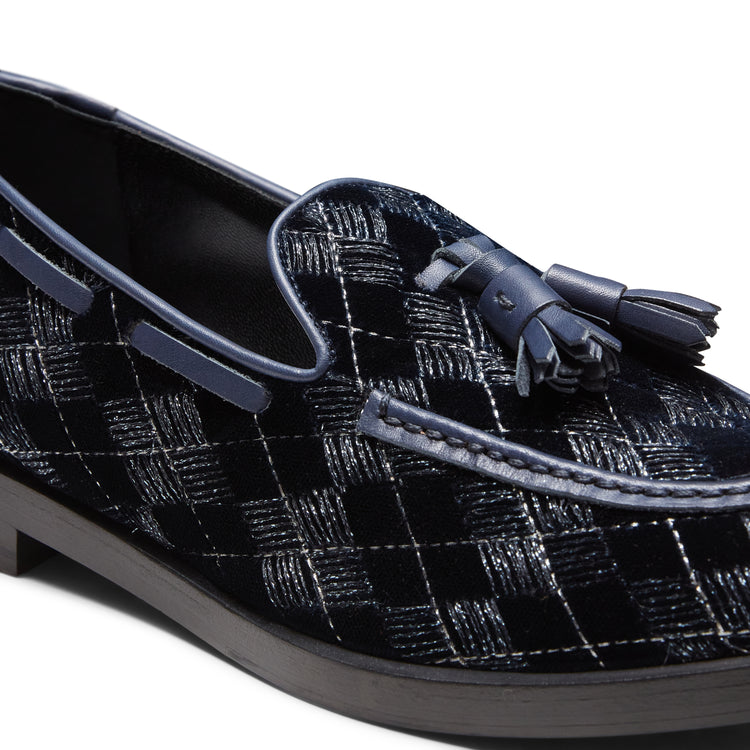 Women’s Brera Special Embroidery velvet loafer