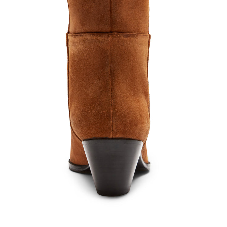 Stiefel aus Veloursleder 