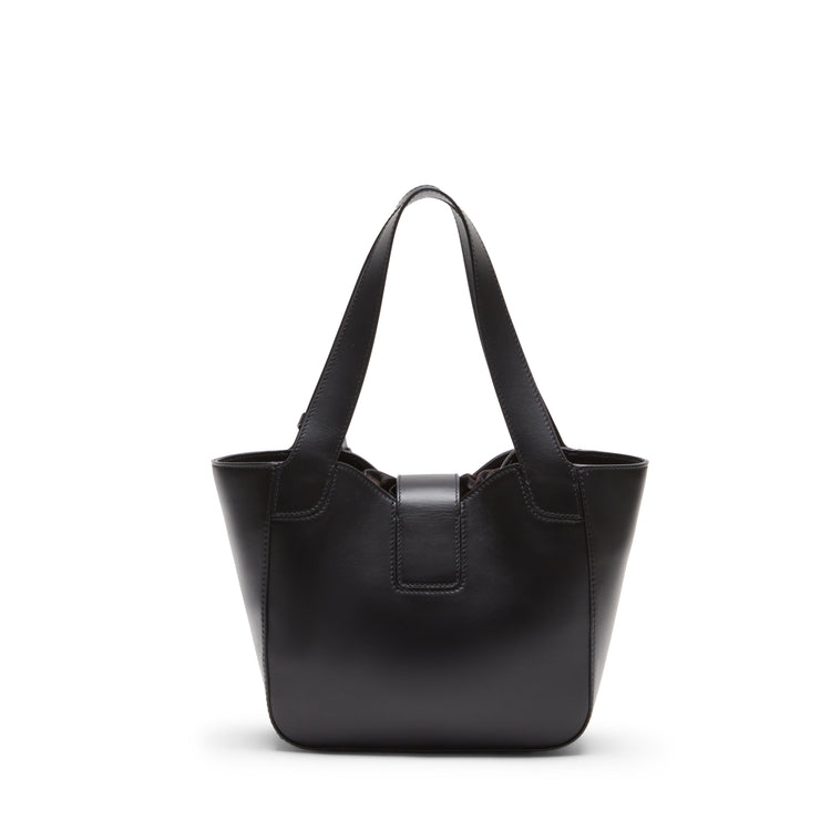 Lisetta Tote bag in pelle nera