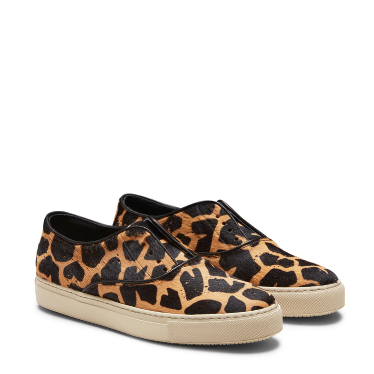 Sneaker Hobo Sport in pelle animalier