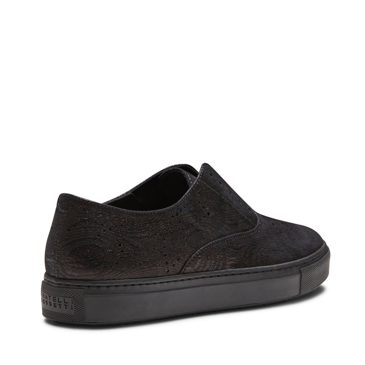 Women's Hobo Sport Sneaker in Metallic Suede