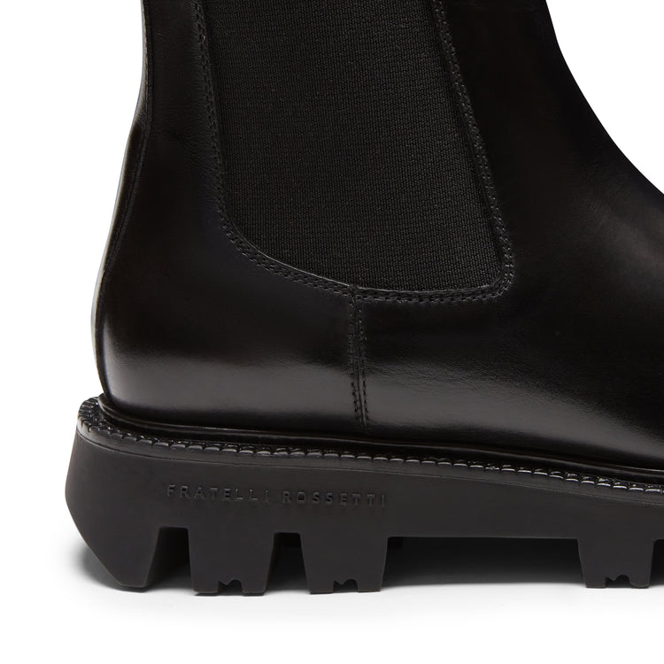 Bottines Beatles en cuir