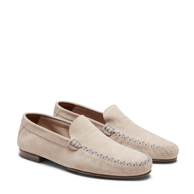 Mocassino tubolare in suede