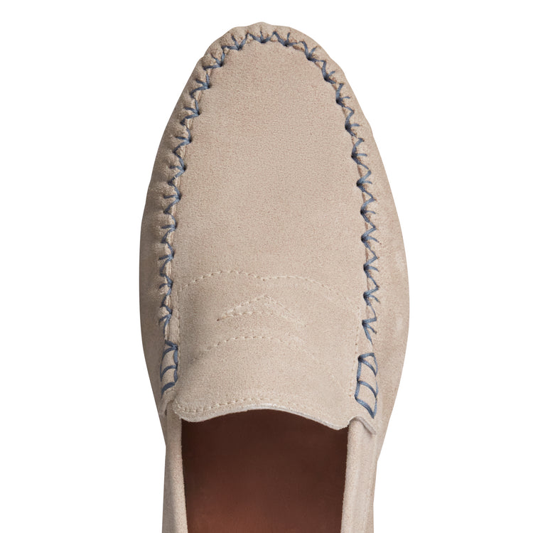 Mocassino tubolare in suede
