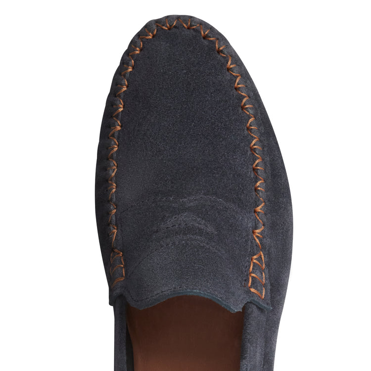 Mocassino tubolare in suede