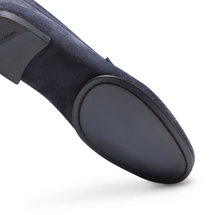 Mocassino tubolare in suede