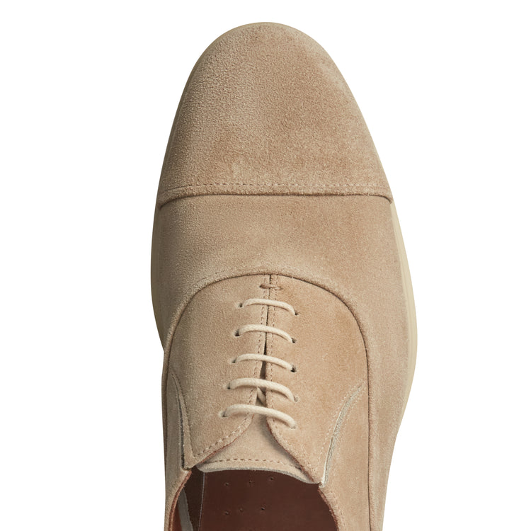 Oxfordschuhe aus Sämischleder 