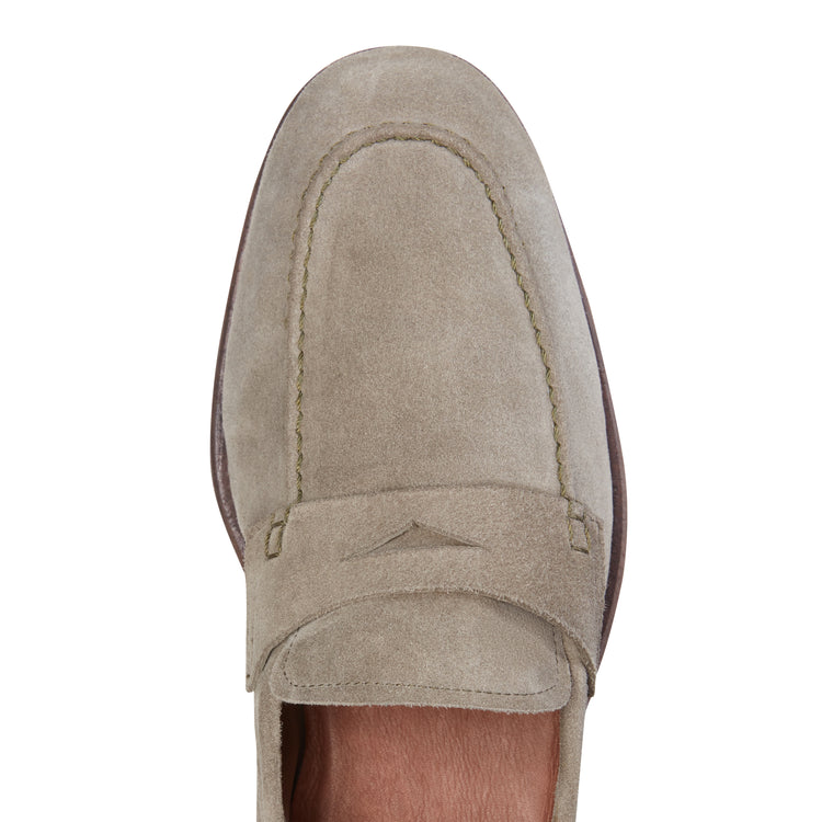 Mocassino in suede