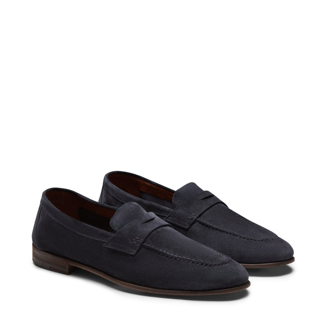 Loafer aus Veloursleder
