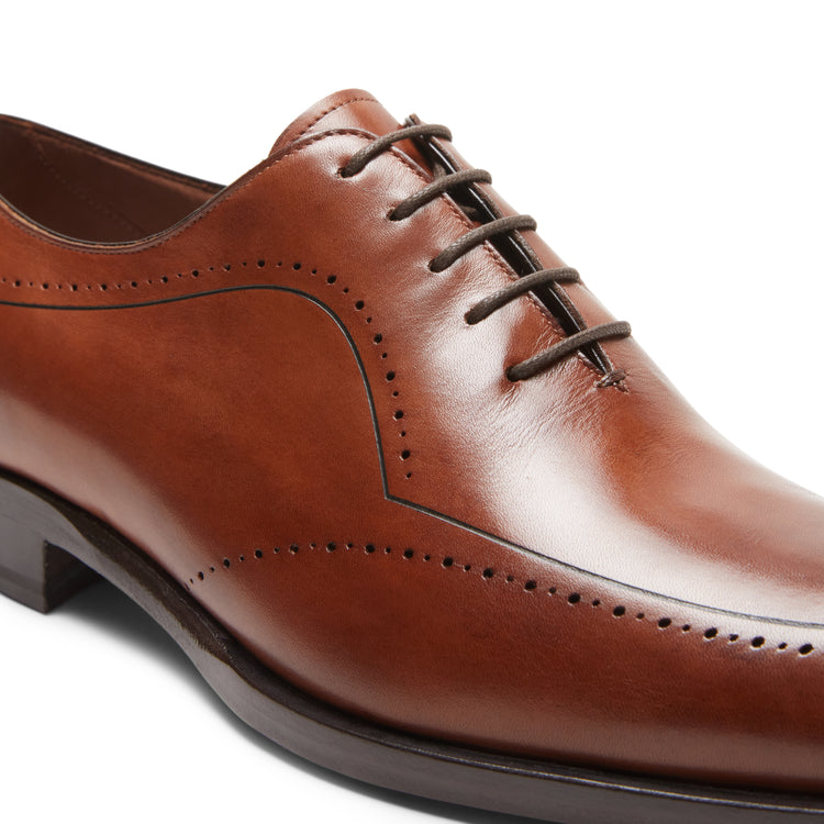 Leather Richelieu Oxford shoe 