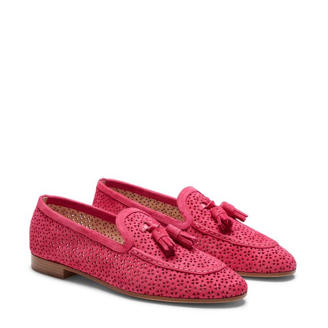 Perforated Leather Brera Loafer
