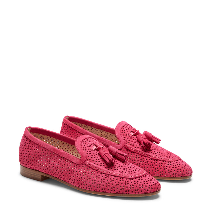 Perforated Leather Brera Loafer
