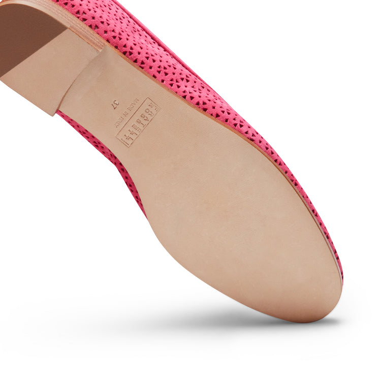 Perforated Leather Brera Loafer