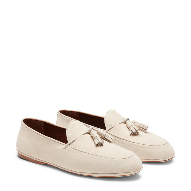 Pantufla Brera de ante para hombre