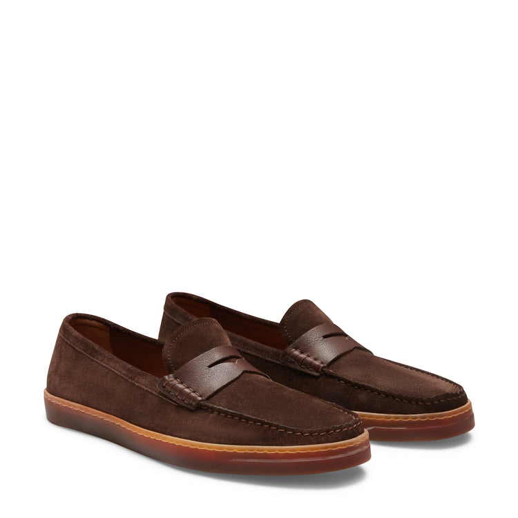 Mocassino tubolare in suede