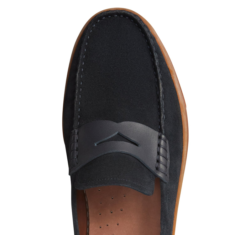 Mocassino tubolare in suede