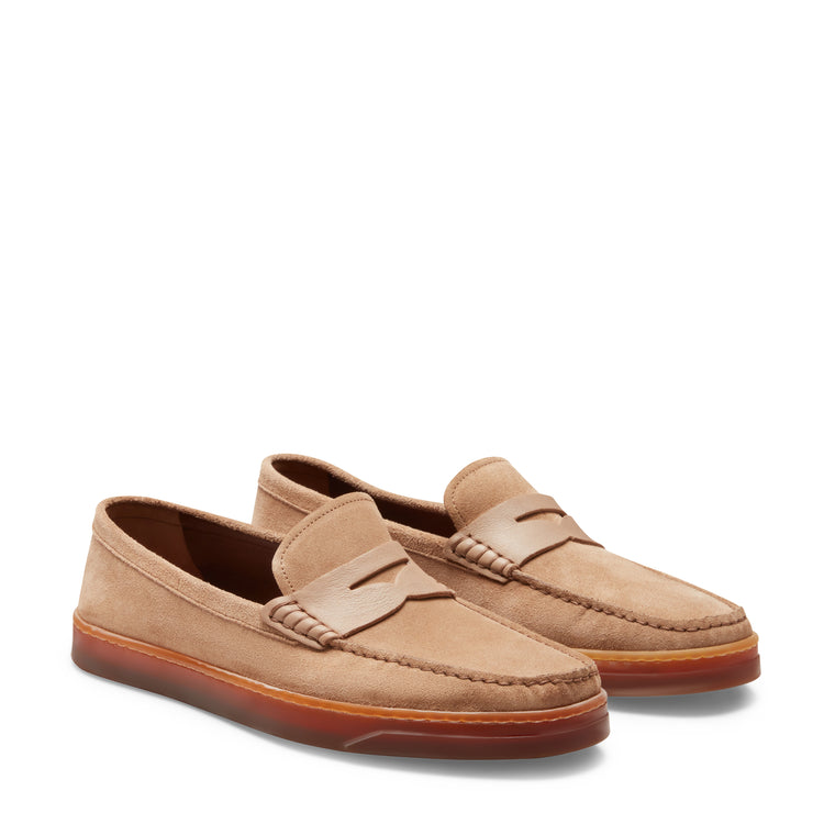 Mocassino tubolare in suede