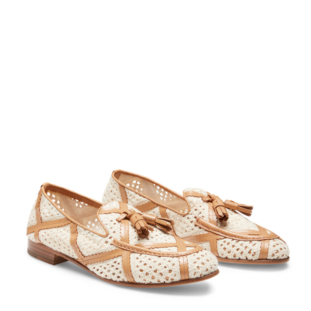 Loafer Brera aus Stoff und Leder