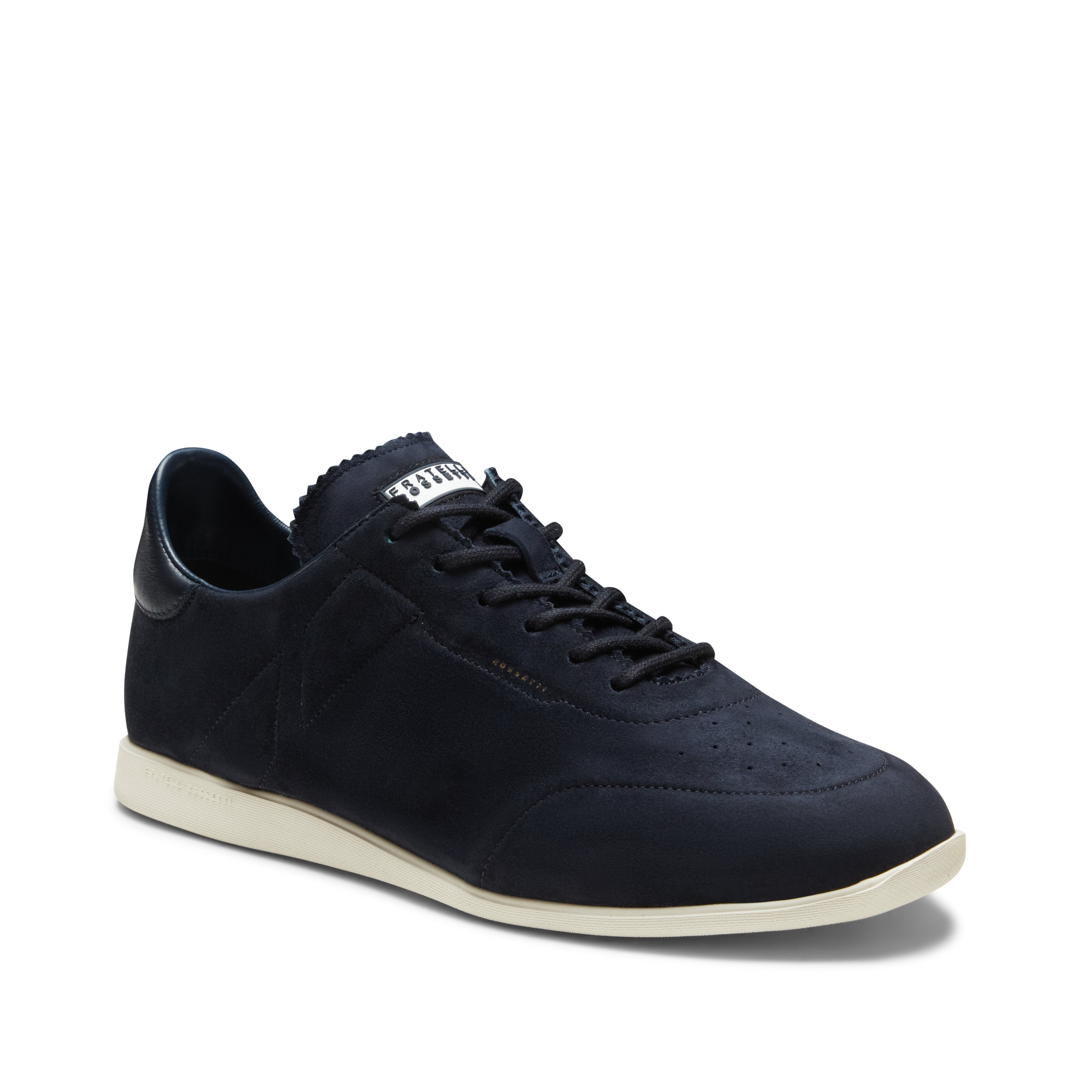 Men's Blue Suede Sneaker|Fratelli Rossetti