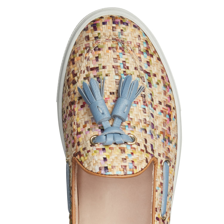 Mocassino Brera Sport in tessuto e pelle