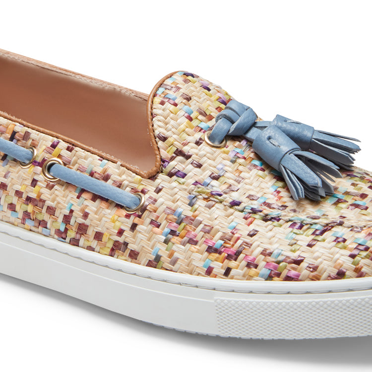 Mocassino Brera Sport in tessuto e pelle