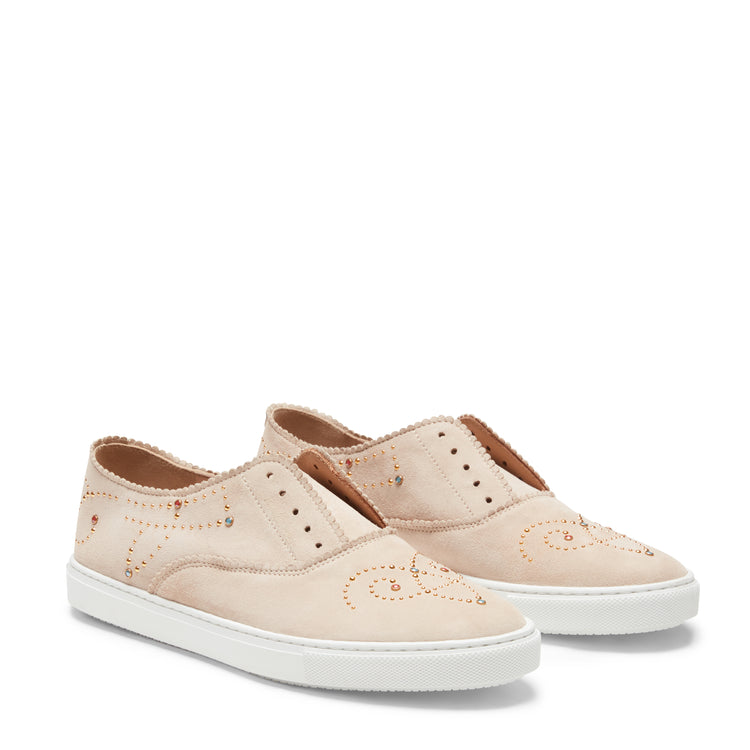 Sneaker Hobo Sport in suede da donna