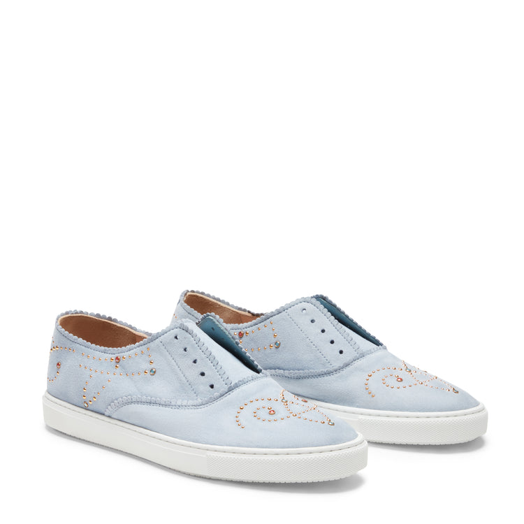 Sneaker Hobo Sport in suede da donna