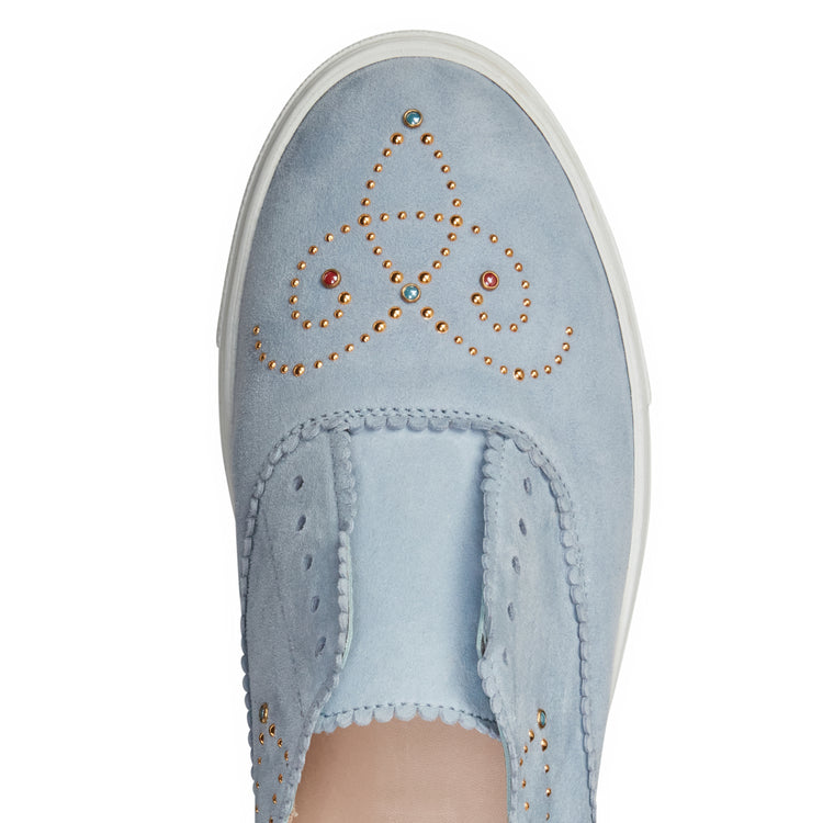 Sneaker Hobo Sport in suede da donna