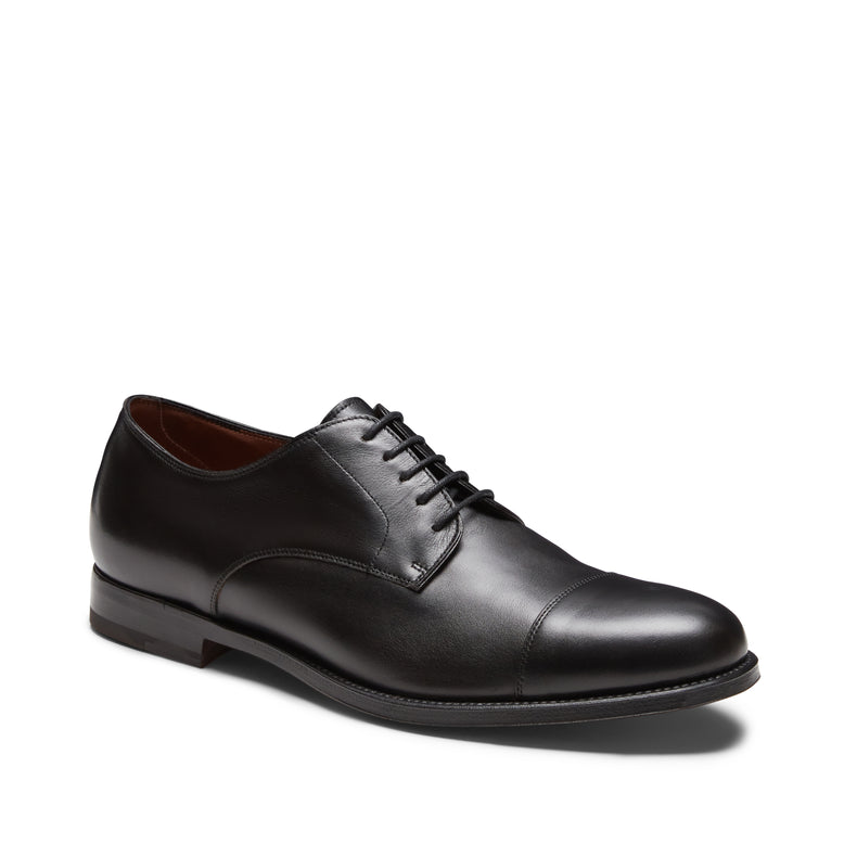 Stringata Derby in pelle