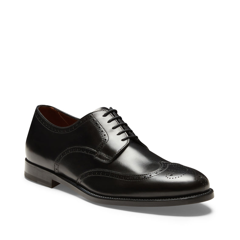 Stringata Derby brogue in pelle
