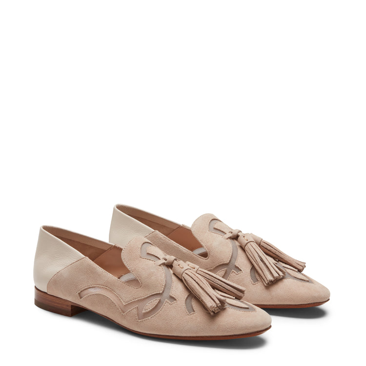 Slipper Hobo in suede