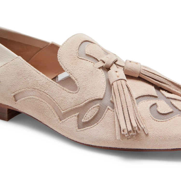 Slipper Hobo in suede